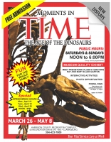 Walking With Dinosaurs at Harrison County, Parks & Recreation, March 19-May 7, 2022