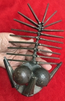 Trilobite Metal Sculpture One of a Kind, Handmade, Original