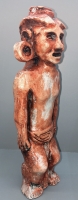 Adena-Hopewell Culture Human Effigy Pipe reproduction