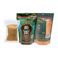 Bag of Bigfoot Sasquatch Poo! Novelty Black Cherry Cotton Candy Gag Gift!