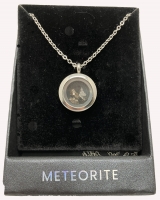 METEORITE NECKLACE, IRON NICKEL, CAMPO del CIELO, SPACE ROCK