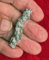 Fulgurite (lightning fused Sand) Algeria in an Acrylic Display Case