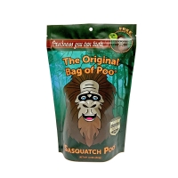 THE ORIGINAL BAGS OF POO All 4 Kinds---Bigfoot Sasquatch, Sloth, Original, Dinosaur